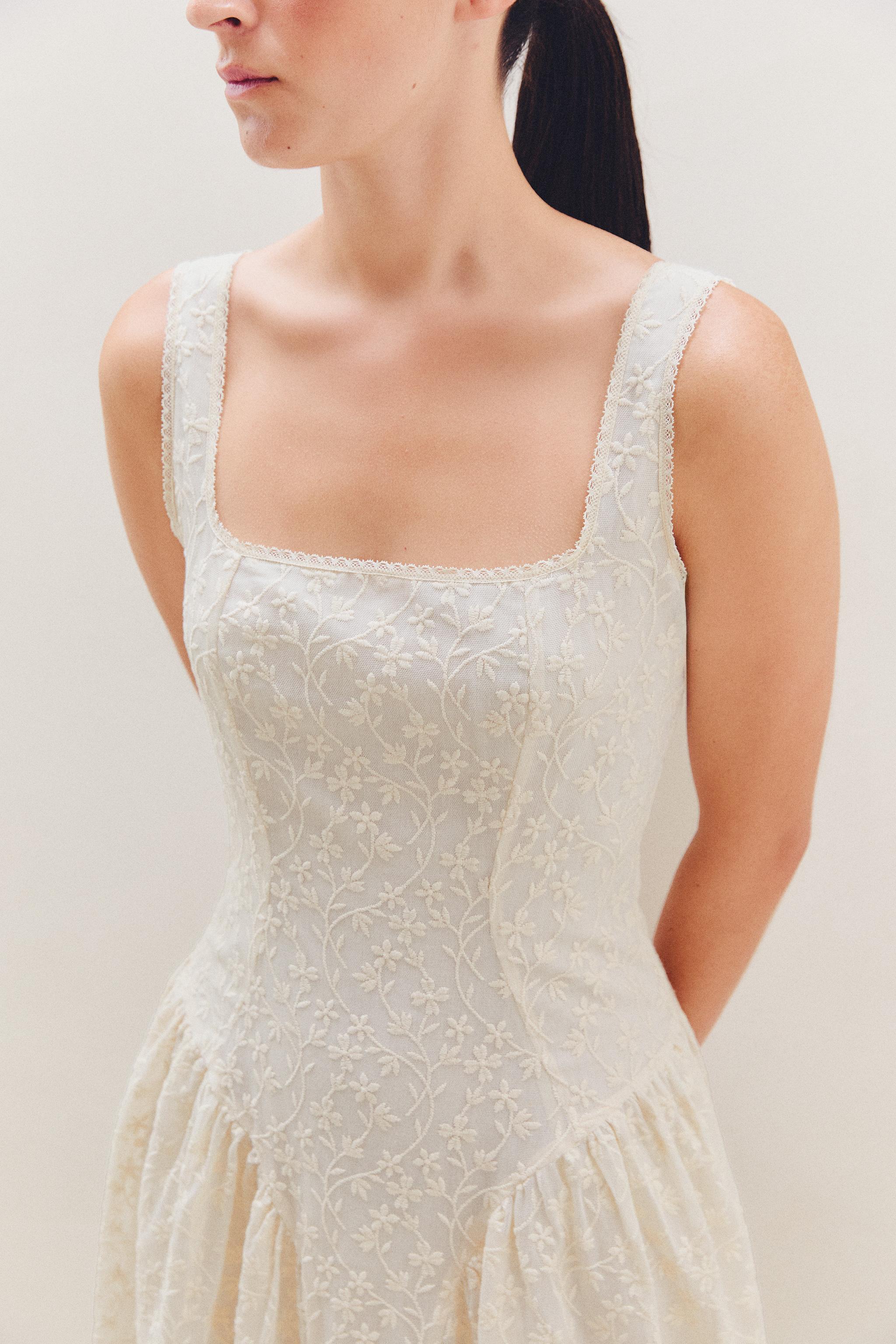 FLORAL COTTON DRESS